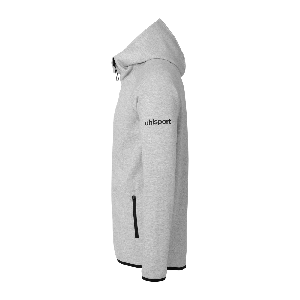 uhlsport ID Kapuzenjacke Kind (dark grau melange)