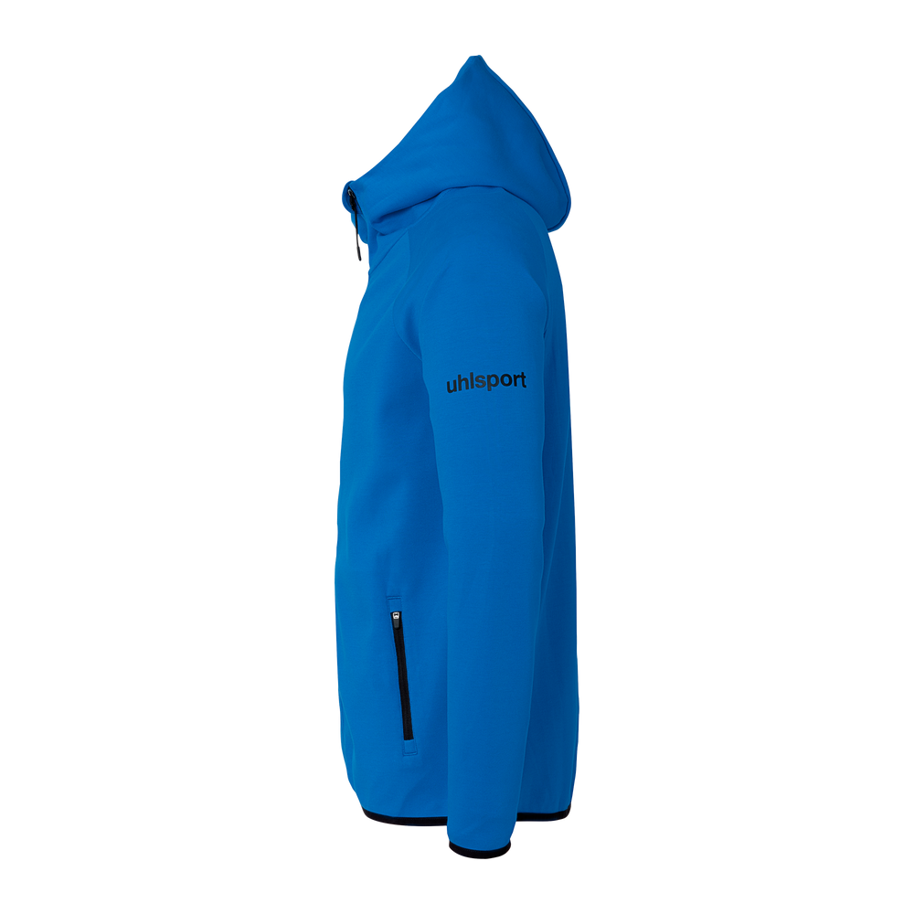 uhlsport ID Kapuzenjacke Kind (azurblau)