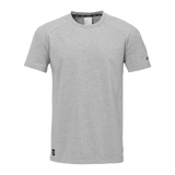 uhlsport ID T-Shirt Kind (dark grau melange)