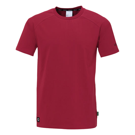UHLSPORT Id T-Shirt Kind Dunkelrot