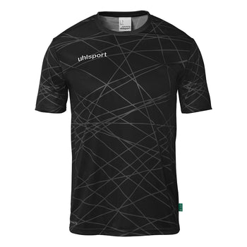 UHLSPORT Prediction Shirt Kurzarm Kind Schwarz