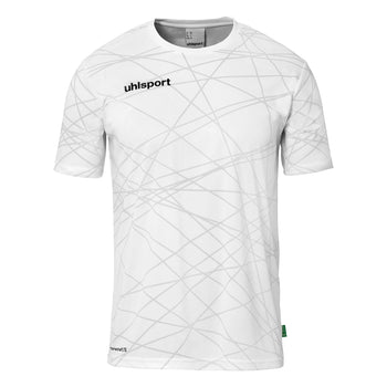 UHLSPORT Prediction Shirt Kurzarm Herren Weiß