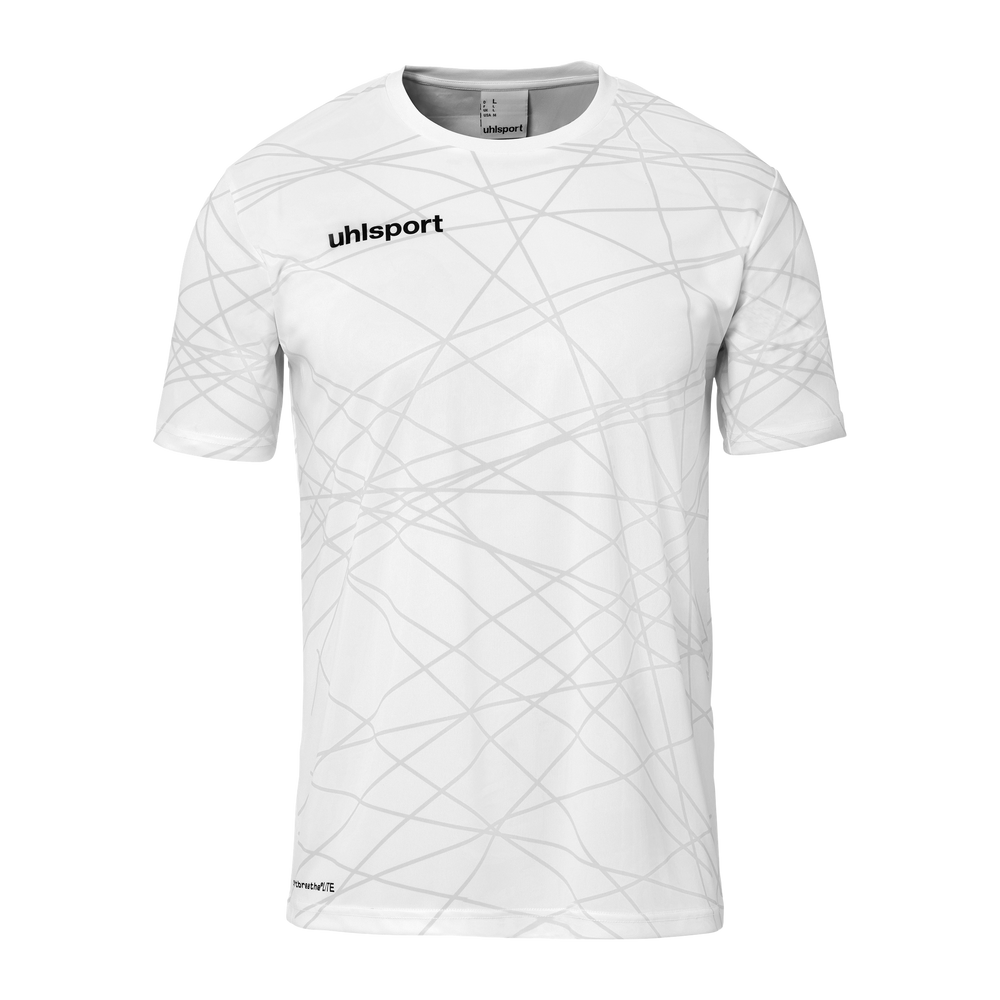 uhlsport Prediction Shirt Kurzarm Kind (weiß)