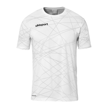 uhlsport Prediction Shirt Kurzarm Kind (weiß)