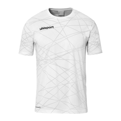 uhlsport Prediction Shirt Kurzarm Kind (weiß)