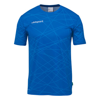 UHLSPORT Prediction Shirt Kurzarm Herren Blau