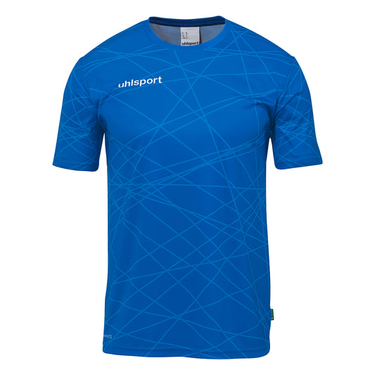 UHLSPORT Prediction Shirt Kurzarm Herren Blau