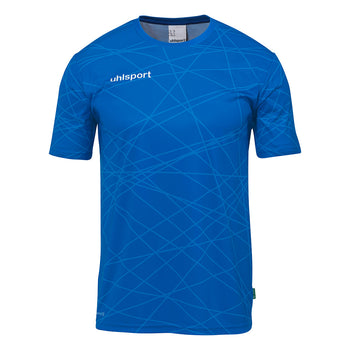 UHLSPORT Prediction Shirt Kurzarm Kind Blau