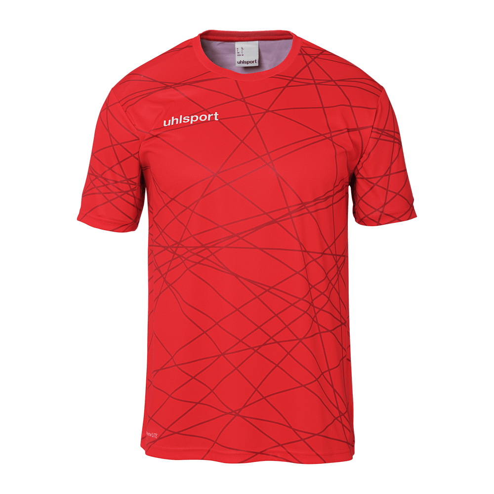 uhlsport Prediction Shirt Kurzarm Kind (rot)