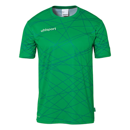 UHLSPORT Prediction Shirt Kurzarm Kind Grün