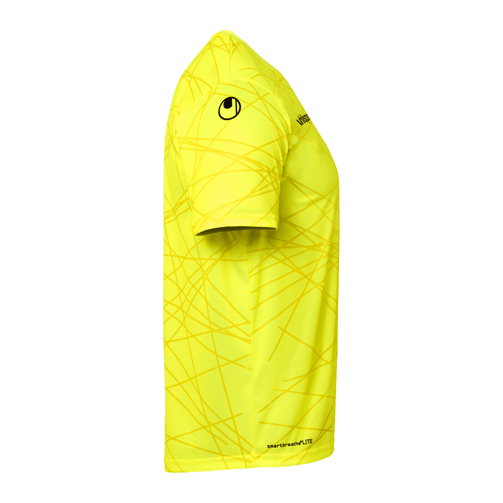 uhlsport Prediction Shirt Kurzarm Kind (fluo gelb)