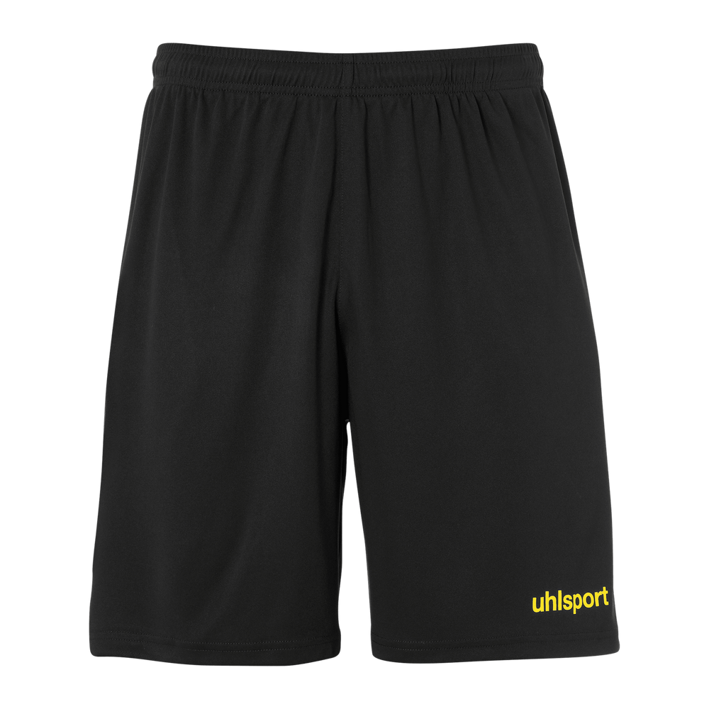 uhlsport Center Basic Shorts FTP Kind (schwarz/limonengelb)
