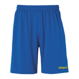 uhlsport Center Basic Shorts FTP Kind (azurblau/limonengelb)