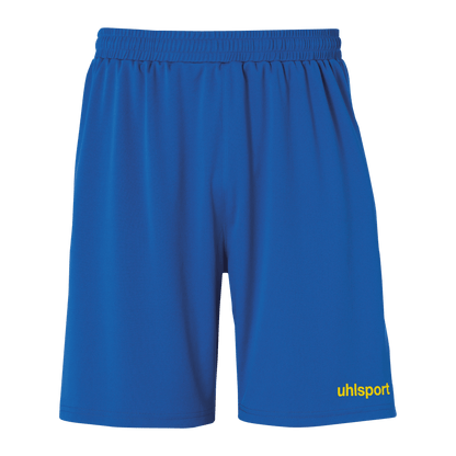 uhlsport Center Basic Shorts FTP Kind (azurblau/limonengelb)