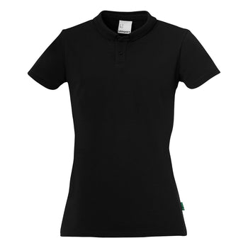 UHLSPORT Essential Polo Shirt Damen Schwarz