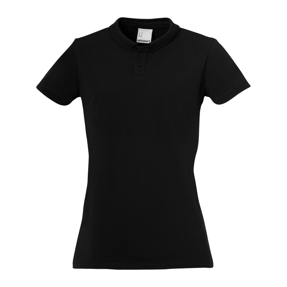 uhlsport Essential Polo Shirt Damen (schwarz)