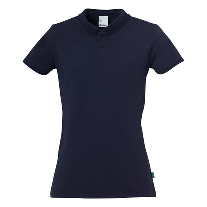 UHLSPORT Essential Polo Shirt Damen Dunkelblau