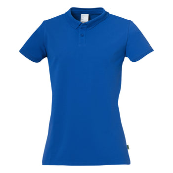 UHLSPORT Essential Polo Shirt Damen Damen Blau