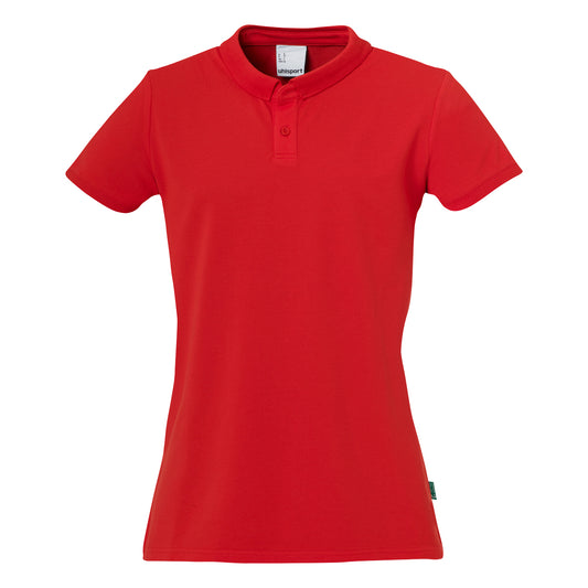 UHLSPORT Essential Polo Shirt Damen Damen Rot