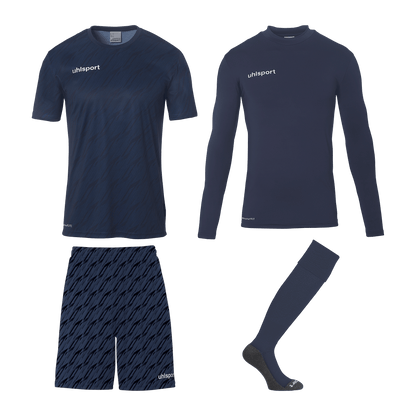 uhlsport Progressive Torwart Set Kind (marine)