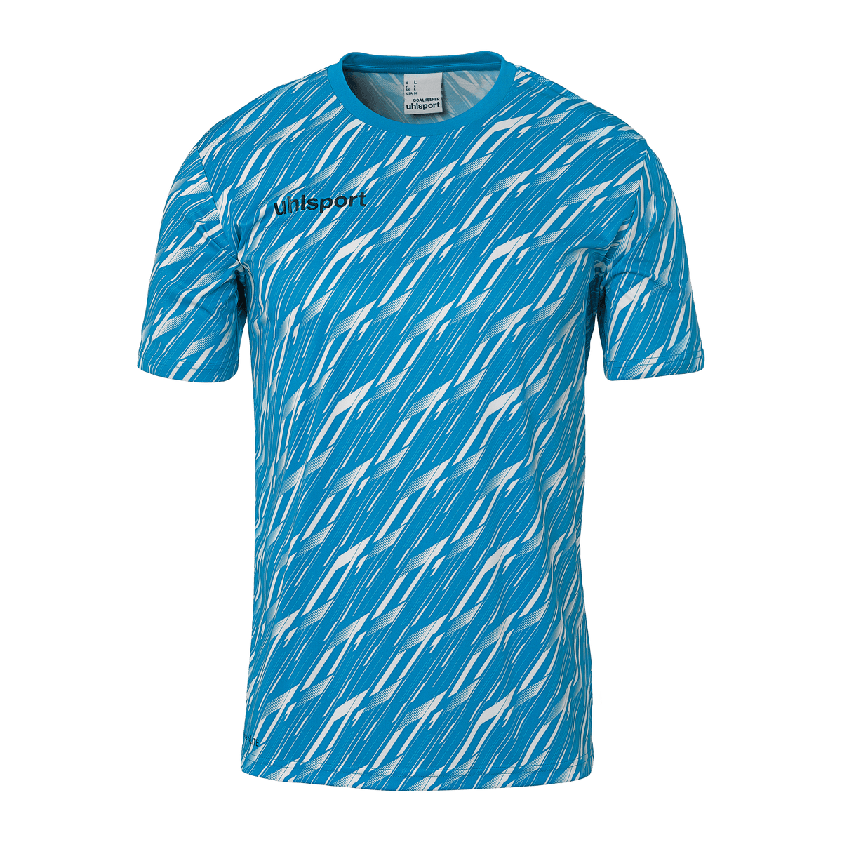 uhlsport Progressive Torwart Set Kind (cyan/weiß)