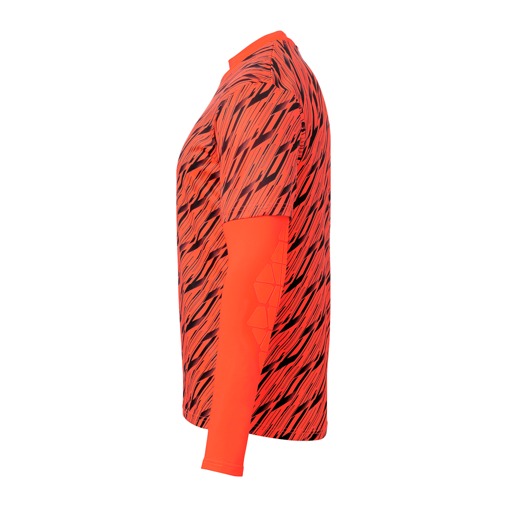uhlsport Progressive Torwart Set (fluo rot/schwarz/fluo gel)