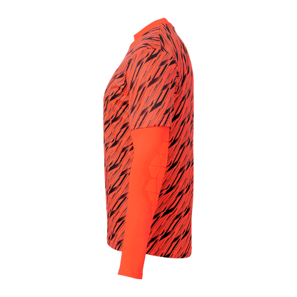 uhlsport Progressive Torwart Set (fluo rot/schwarz/fluo gel)