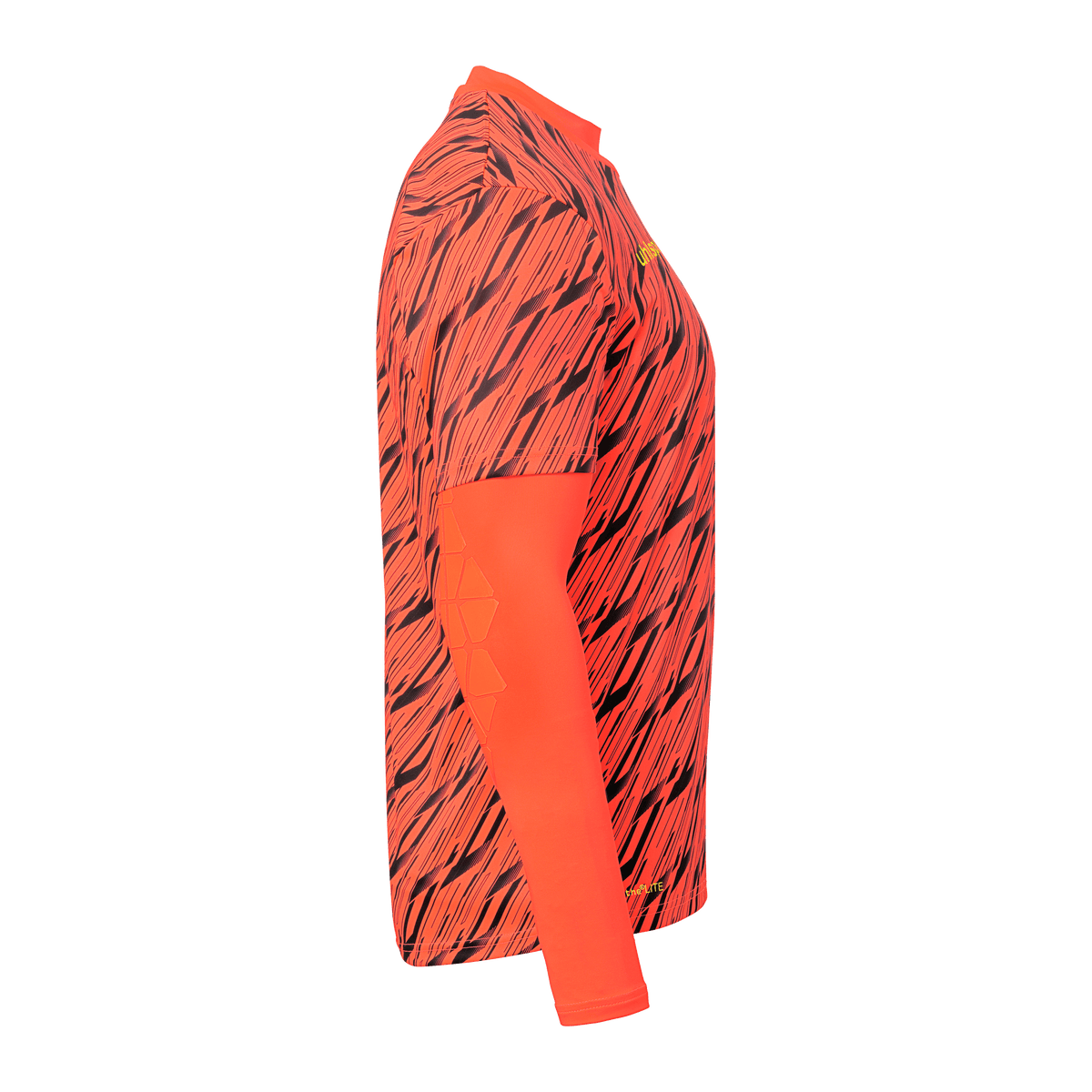 uhlsport Progressive Torwart Set (fluo rot/schwarz/fluo gel)