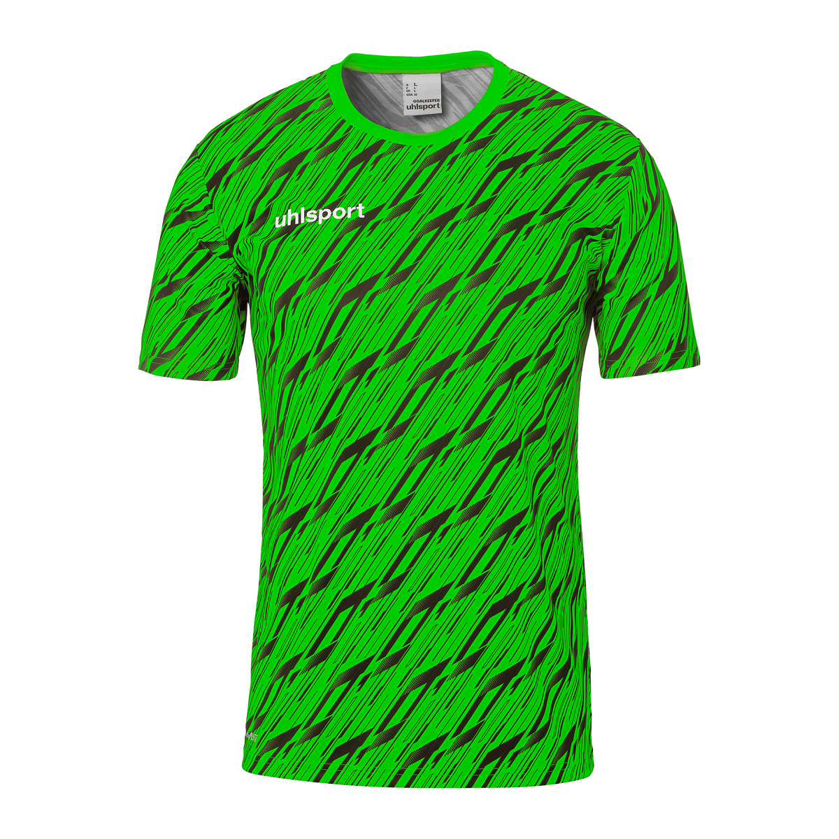 uhlsport Progressive Torwart Set Kind (fluo grün/schwarz)