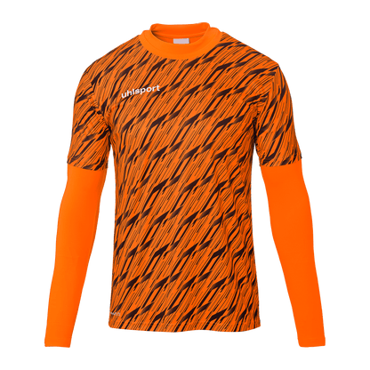 uhlsport Progressive Torwart Set Kind (fluo orange/schwarz)