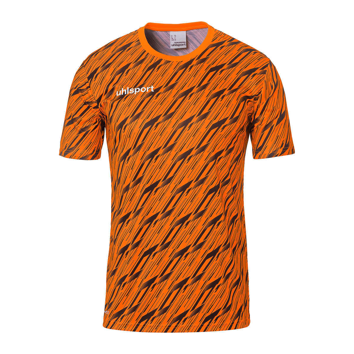 uhlsport Progressive Torwart Set Kind (fluo orange/schwarz)