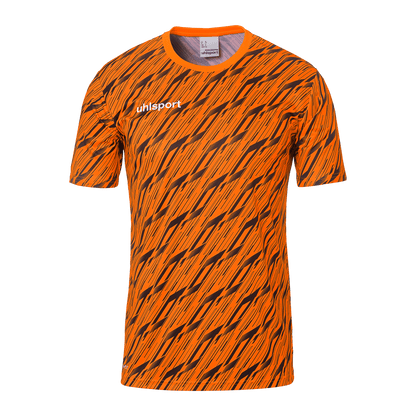 uhlsport Progressive Torwart Set Kind (fluo orange/schwarz)
