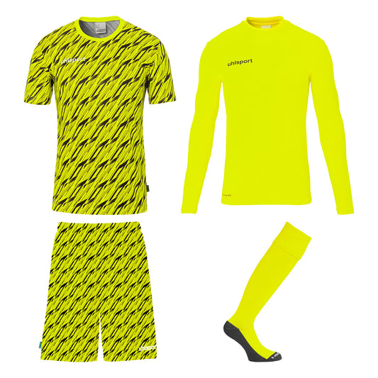 UHLSPORT Progressive Torwart Set Herren Gelb