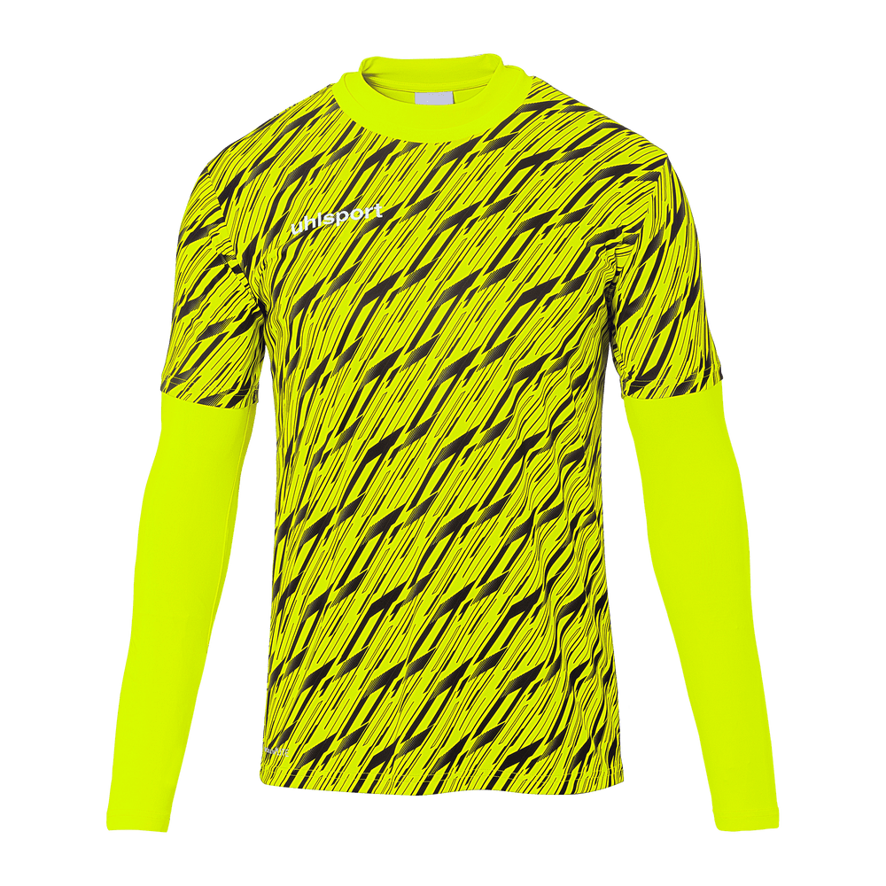 uhlsport Progressive Torwart Set Kind (fluo gelb/schwarz)