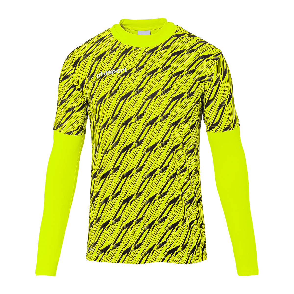uhlsport Progressive Torwart Set Kind (fluo gelb/schwarz)