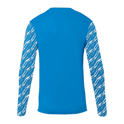 uhlsport Progressive Torwart Shirt Kind (cyan/weiß)