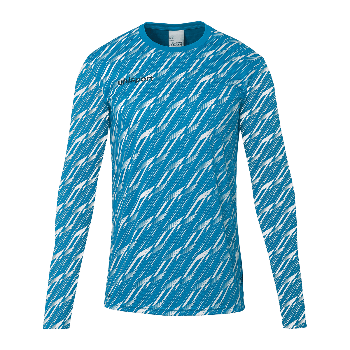 uhlsport Progressive Torwart Shirt Kind (cyan/weiß)