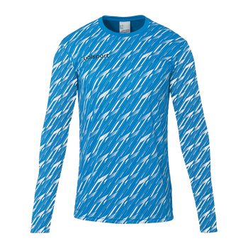 uhlsport Progressive Torwart Shirt Kind (cyan/weiß)