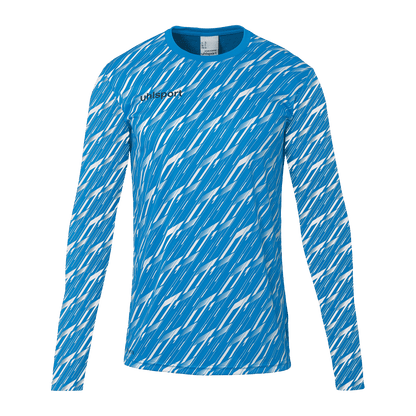 uhlsport Progressive Torwart Shirt Kind (cyan/weiß)