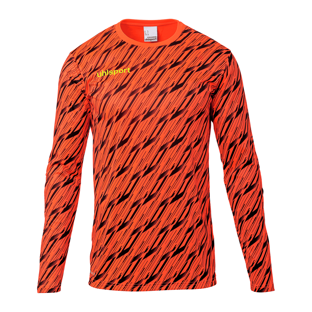 uhlsport Progressive Torwart Shirt (fluo rot/schwarz/fluo gel)