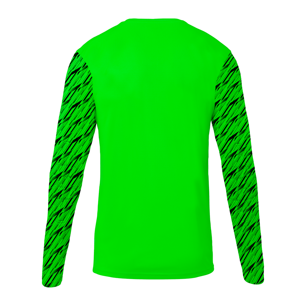 uhlsport Progressive Torwart Shirt Kind (fluo grün/schwarz)