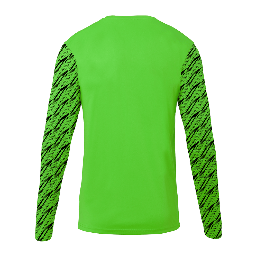 uhlsport Progressive Torwart Shirt Kind (fluo grün/schwarz)