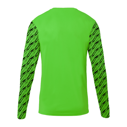 uhlsport Progressive Torwart Shirt Kind (fluo grün/schwarz)