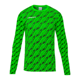 uhlsport Progressive Torwart Shirt Kind (fluo grün/schwarz)