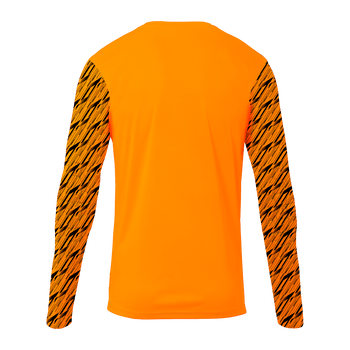 uhlsport Progressive Torwart Shirt Kind (fluo orange/schwarz)