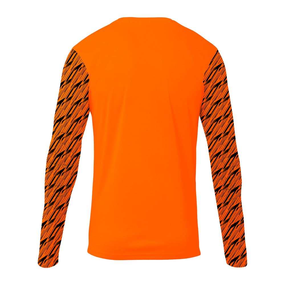 uhlsport Progressive Torwart Shirt Kind (fluo orange/schwarz)