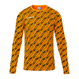 uhlsport Progressive Torwart Shirt Kind (fluo orange/schwarz)