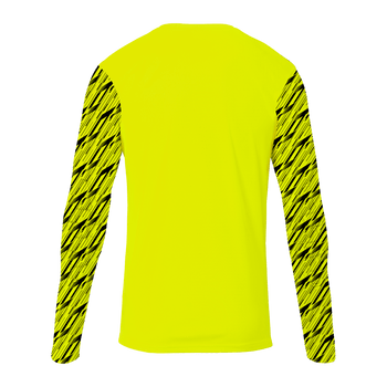 uhlsport Progressive Torwart Shirt Kind (fluo gelb/schwarz)