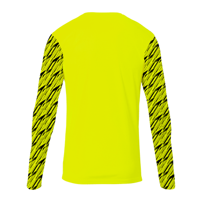 uhlsport Progressive Torwart Shirt Kind (fluo gelb/schwarz)