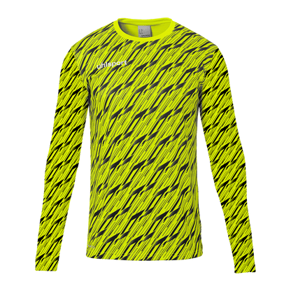 uhlsport Progressive Torwart Shirt Kind (fluo gelb/schwarz)